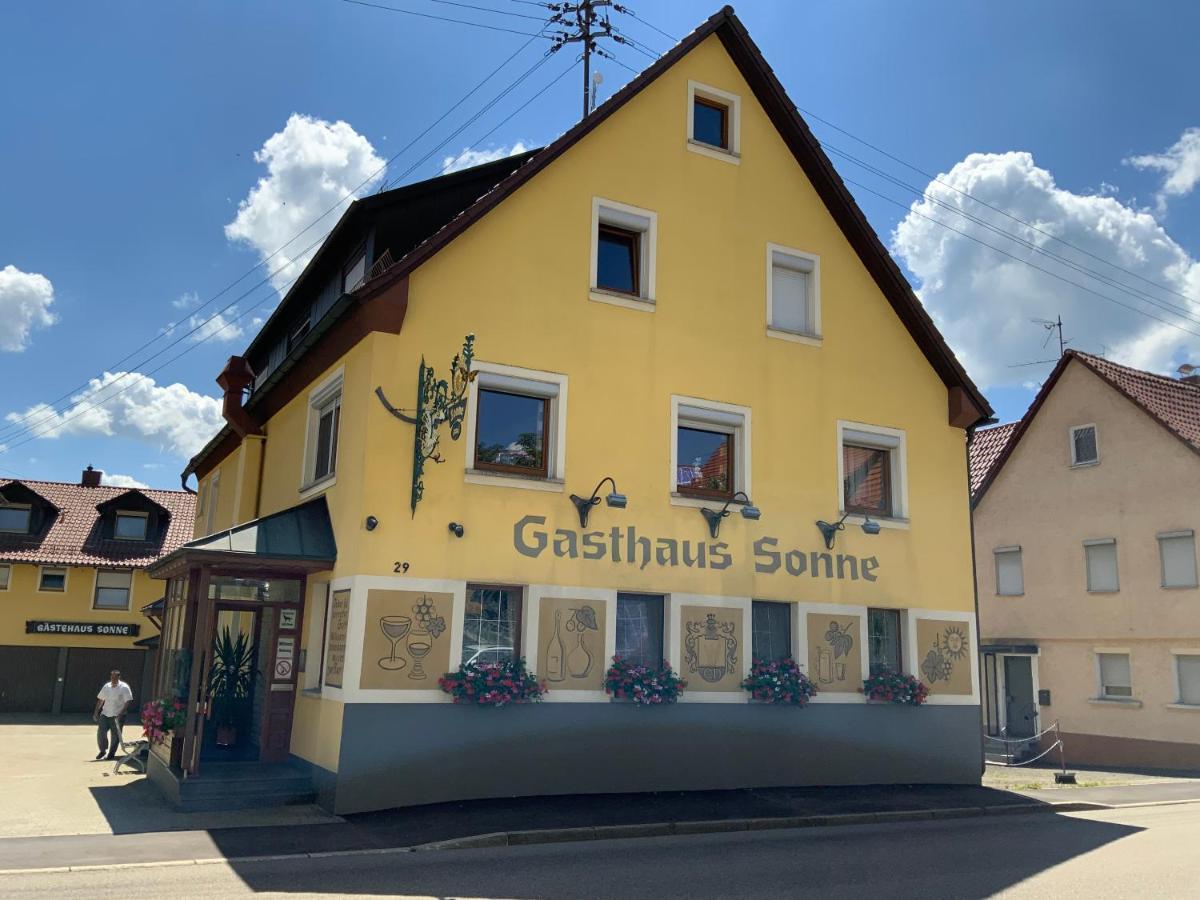 Gasthaus Sonne Hohenstadt  ภายนอก รูปภาพ